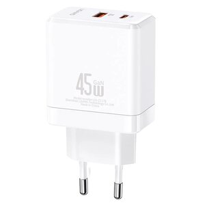 Ładowarka sieciowa USAMS US-CC178 GaN 45W Biały