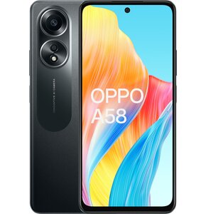 Smartfon OPPO A58 6/128GB 6.72" 90Hz Czarny