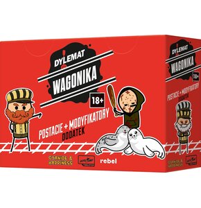 Dodatek do gry REBEL Dylemat Wagonika Postacie i Modyfikatory 18+
