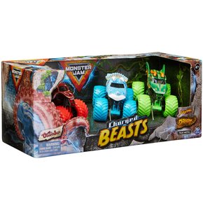 Zestaw pojazdów SPIN MASTER Monster Jam Trucks Charged Beasts 6065906 20138713