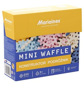 Klocki elastyczne MARIOINEX Mini Waffle Podróżnik 904282