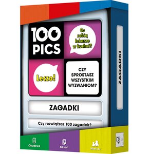 Gra edukacyjna REBEL 100 Pics Zagadki