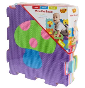 Mata piankowa SMILY PLAY Puzzle 29 x 29 cm Owoce SP84355 (9 elementów)