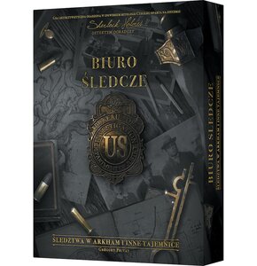Gra planszowa REBEL Biuro Śledcze: Śledztwa w Arkham i inne tajemnice 18+