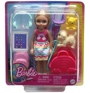 Lalka Barbie Chelsea w podróży HJY17