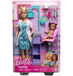 Lalka Barbie Kariera Dentystka HKT69