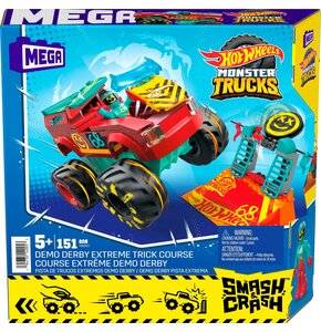 Klocki plastikowe MEGA Hot Wheels Monster Trucks Demo Derby HNG53