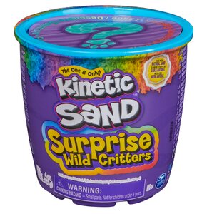 Piasek kinetyczny SPIN MASTER Kinetic Sand Niespodzianka Dzikie stworzenia 6066956 (1 zestaw)