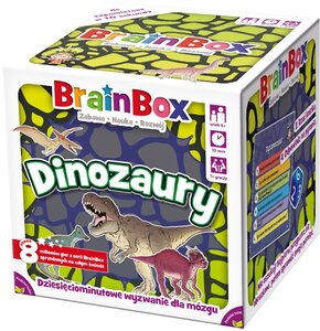Gra karciana REBEL BrainBox Dinozaury