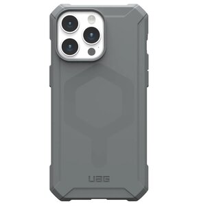 Etui UAG Essential Armor MagSafe do Apple iPhone 15 Pro Max Srebrny