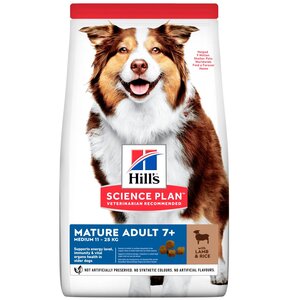 Karma dla psa HILL'S Science Plan Mature Adult Medium Jagnięcina z ryżem 2.5 kg