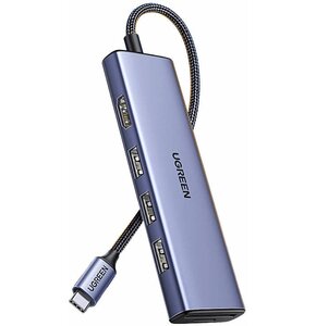 Hub UGREEN Revodok CM511 USB Typu C, Pasywny