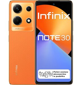 Smartfon INFINIX Note 30 8/256GB 6.78" 120Hz Pomarańczowy X6833B