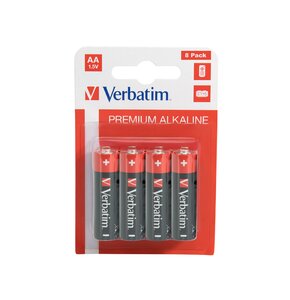Baterie AA LR6 VERBATIM Alkaline 49503 (8 szt.)