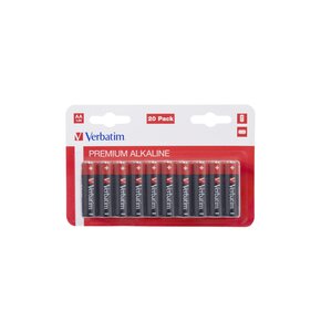 Baterie AA LR6 VERBATIM Alkaline 49877 (20 szt.)