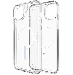 Etui ZAGG Crystal Palace Snap MagSafe do Apple iPhone 14 Plus/15 Plus Przezroczysty
