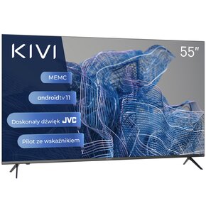 U Telewizor KIVI 55U750NB 55" LED 4K Android TV
