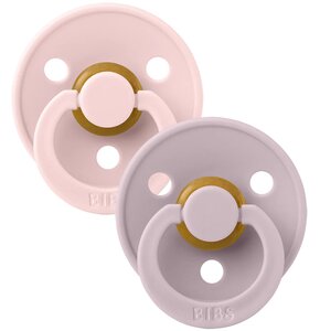 Smoczek BIBS 110416 0 m+ Wielokolorowy (2 sztuki)