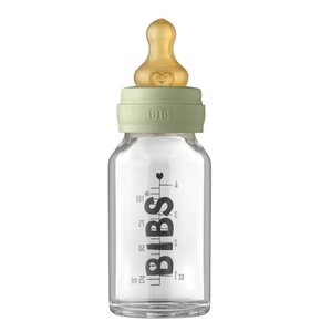 Butelka BIBS Baby Glass Bottle Sage 110 ml