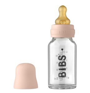 Butelka BIBS Baby Glass Bottle Blush 110 ml