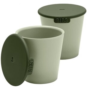 Kubek BIBS Cup Set Sage 4310250 (2 sztuki)
