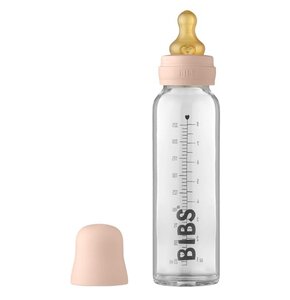 Butelka BIBS Baby Glass Bottle Blush 225 ml
