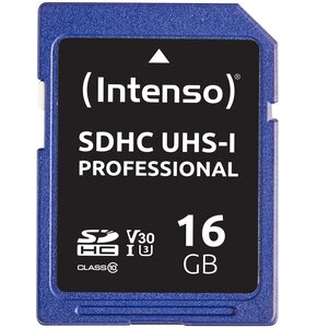 Karta pamięci INTENSO SDHC UHS-I 16 GB Professional