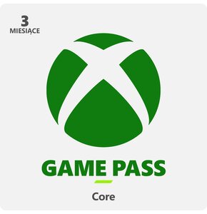 Kod aktywacyjny MICROSOFT Xbox Game Pass Core 3 miesiące