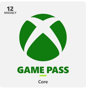 Kod aktywacyjny MICROSOFT Xbox Game Pass Core 12 miesięcy