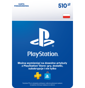 Kod aktywacyjny SONY PlayStation Network 510 zł