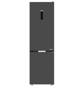 U Lodówka GRUNDIG GKPN66940LXRW No Frost 203.5cm Ciemny Inox