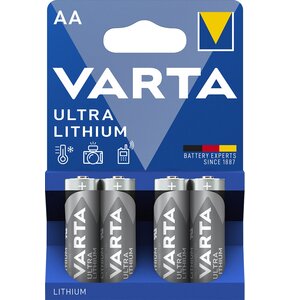 U Baterie AA LR6 VARTA Ultra Lithium (4 szt.)