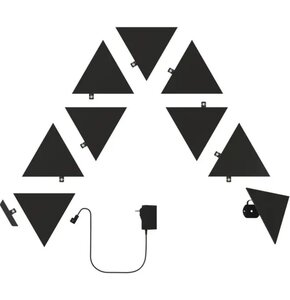 Panele świetlne NANOLEAF NL47-0102TW-9PK Czarny (9 sztuk)