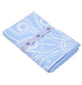 Ręcznik do jogi PURE2IMPROVE 183 x 61 cm Niebieski