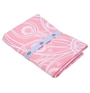Ręcznik do jogi PURE2IMPROVE 183 x 61 cm Różowy