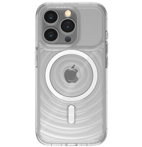 Etui STM Reawaken Ripple MagSafe do Apple iPhone 15 Pro Przezroczysty