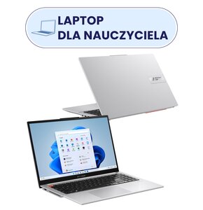 Laptop ASUS VivoBook S K5504VN-MA088W 15.6" OLED i5-13500H 16GB RAM 512GB SSD Arc A350M Windows 11 Home