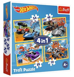 Puzzle TREFL Hot Wheels 34627 (207 elementów)