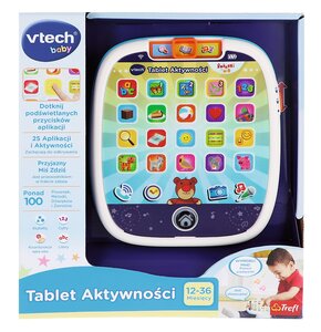 Zabawka interaktywna VTECH Tablet aktywności Bobaski i Miś 61560