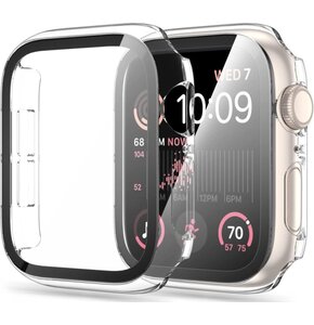 Etui TECH-PROTECT Hybrid360 do Apple Watch 4/5/6/SE (44mm) Przezroczysty