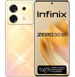 Smartfon INFINIX Zero 30 5G 12/256GB 6.78" 144Hz Złoty