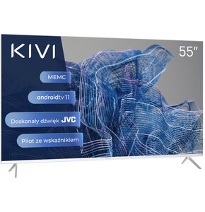U Telewizor KIVI 55U750NW 55" LED 4K Android TV