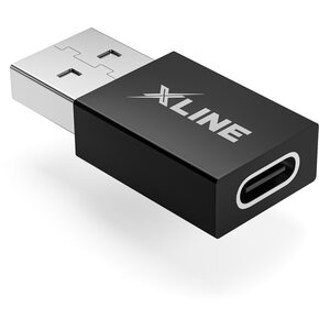 Adapter USB Typ-C - USB XLINE Czarny