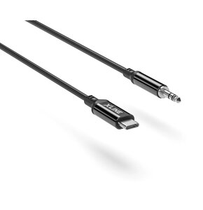 Kabel USB-C - Jack 3.5mm XLINE 1.5m Czarny