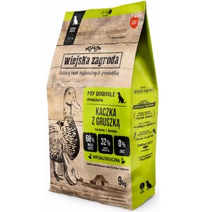 Karma dla psa WIEJSKA ZAGRODA Kaczka z gruszką L 9 kg