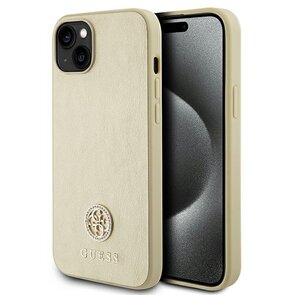 Etui GUESS 4G Metal Logo do Apple iPhone 15 Złoty