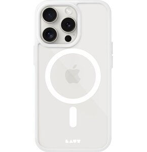 Etui LAUT Huex Protect MagSafe do Apple iPhone 15 Pro Biały