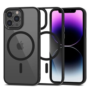 Etui TECH-PROTECT MagMat MagSafe do Apple iPhone 13 Pro Max Czarno-przezroczysty