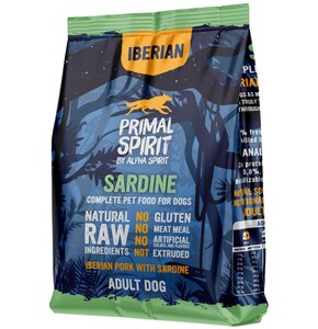 Karma dla psa PRIMAL SPIRIT Iberian Sardine Wieprzowina i sardynki 1 kg