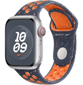 Pasek do Apple Watch Nike (38/40/41mm) M/L Niebieski płomień